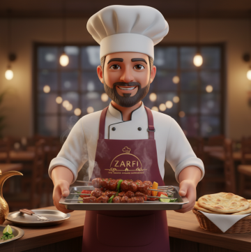 Zarfi Restaurant -Mascot